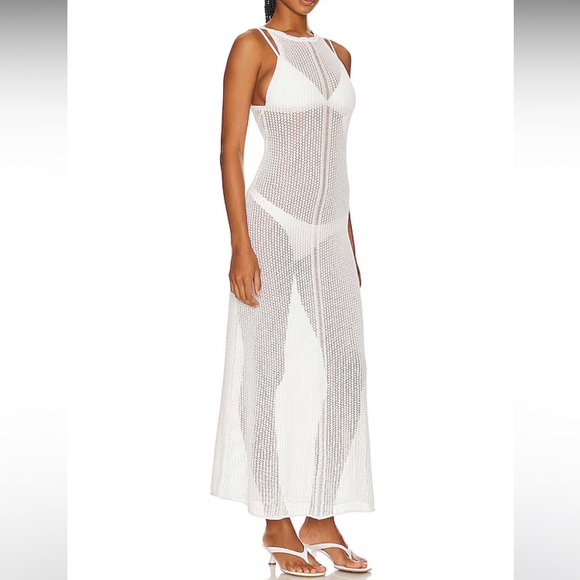 Tropic of C Porta Dress in White - Picture 2 of 9